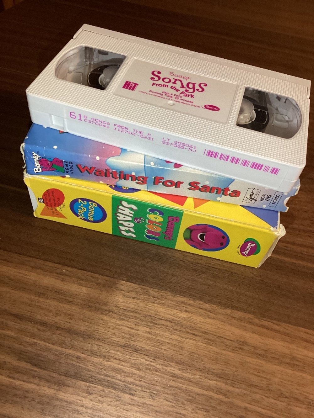 Lot Barney VHS